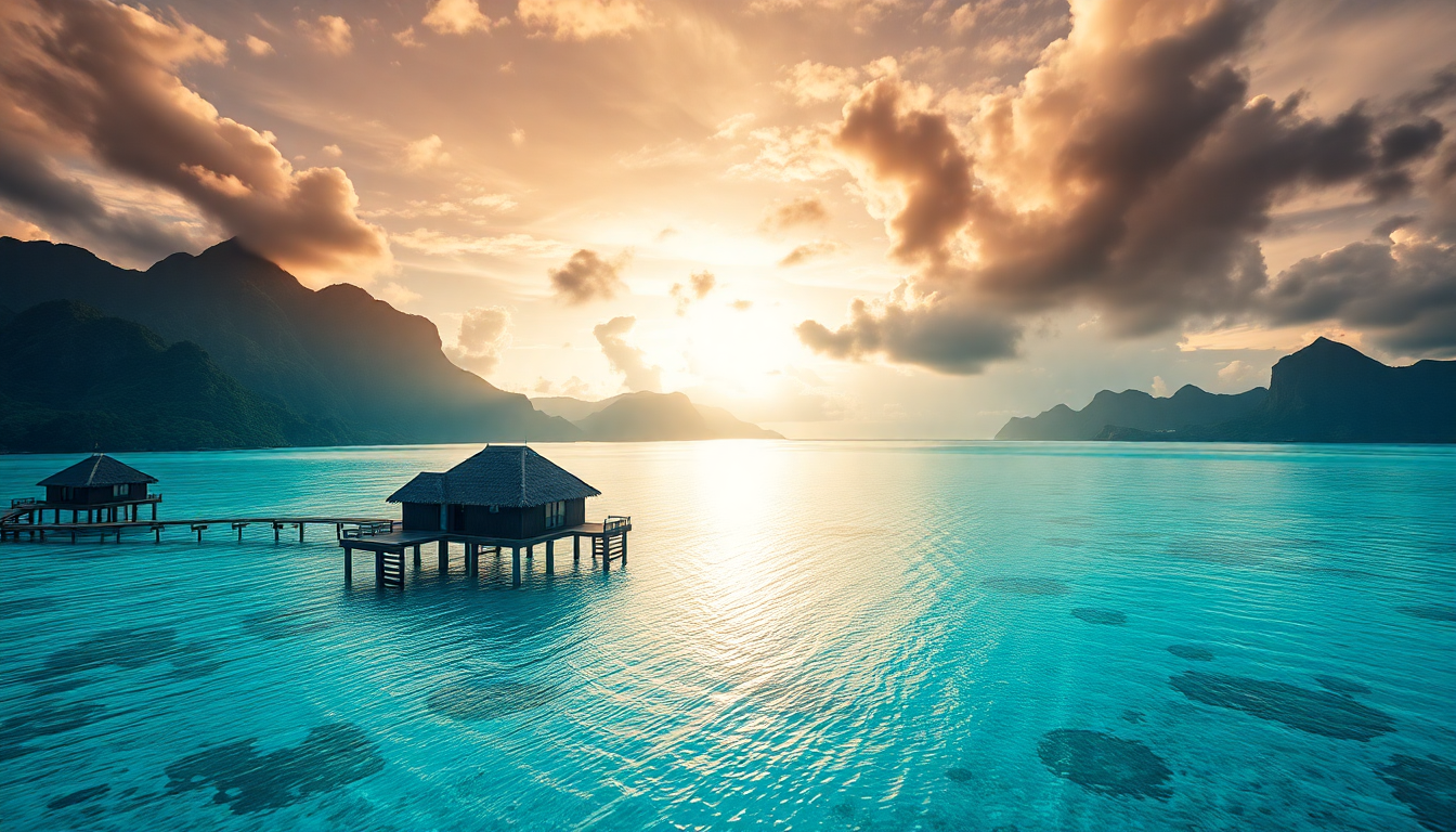Mesmerizing Tahiti Overwater Bungalow