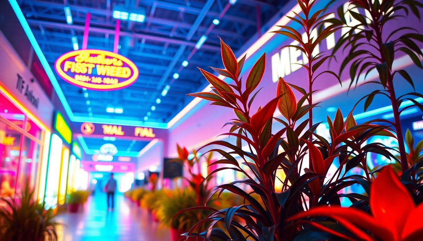 Haunting Empty Mall 90s Neon Dreams