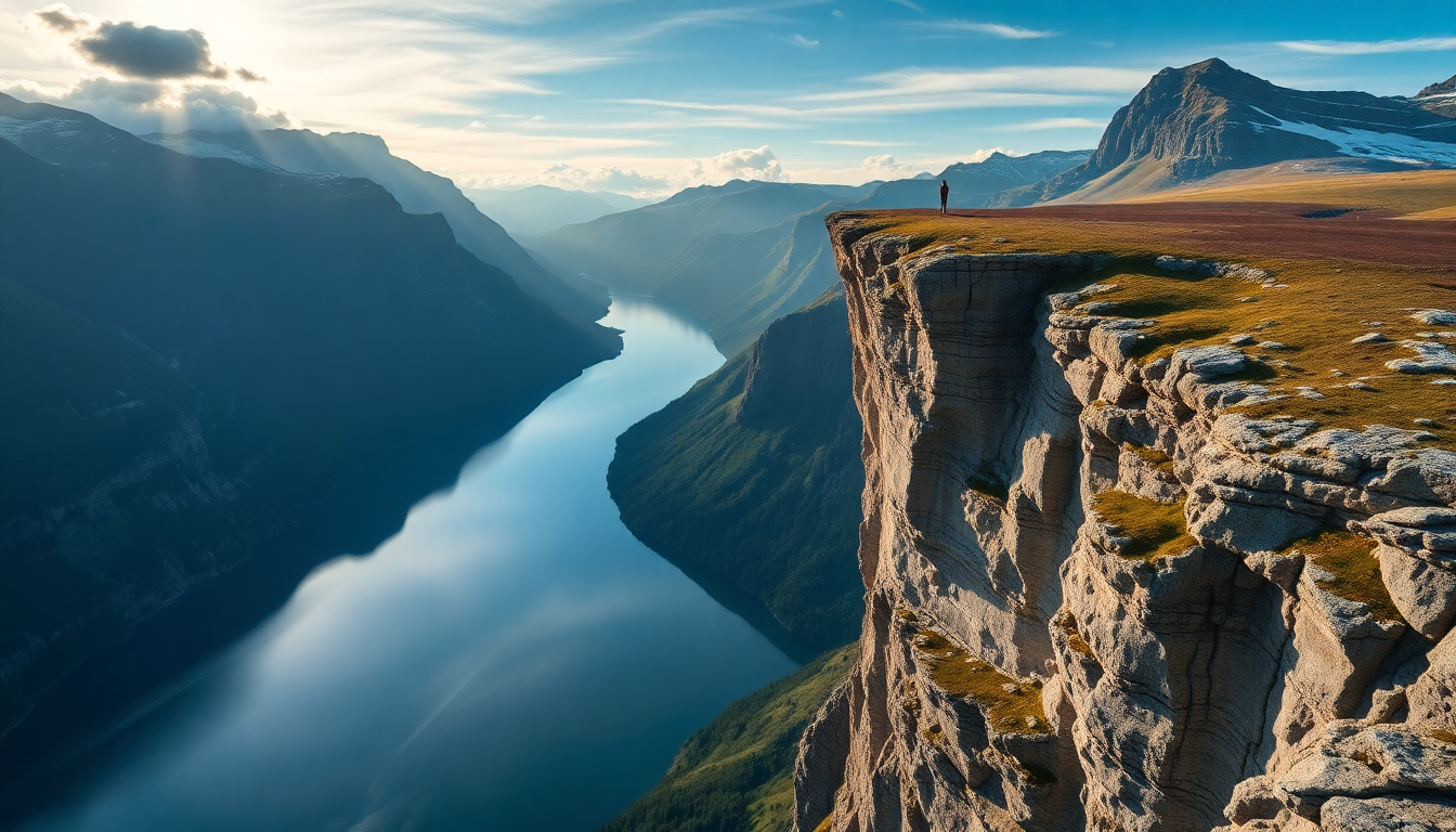 Spectacular Norway Trolltunga Cliff Drama