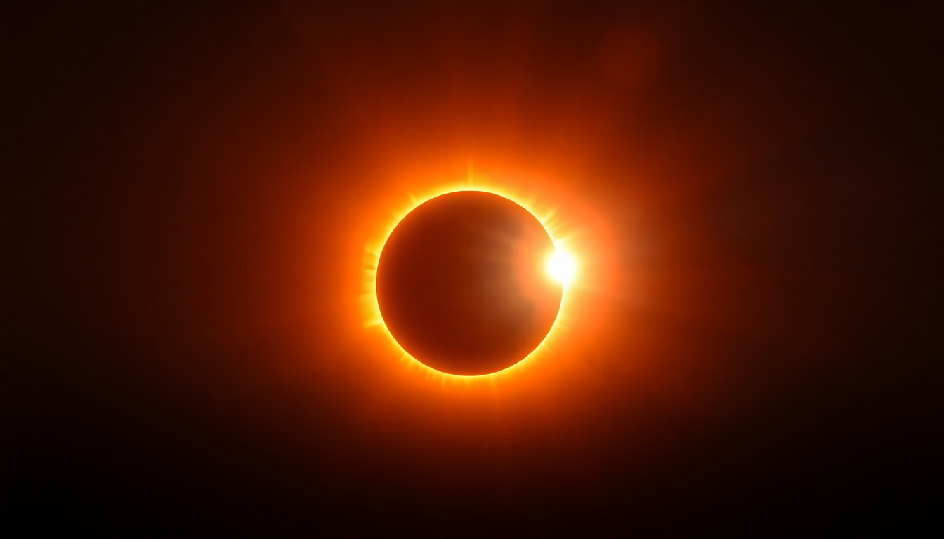 Delicate Total Solar Eclipse