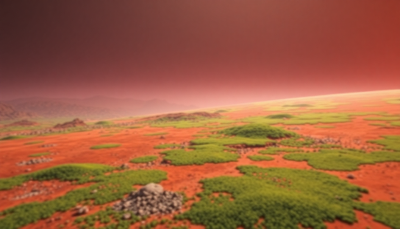 Spectacular Mars Terraforming Green