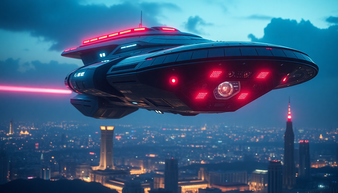 Lustrous Alien First Contact