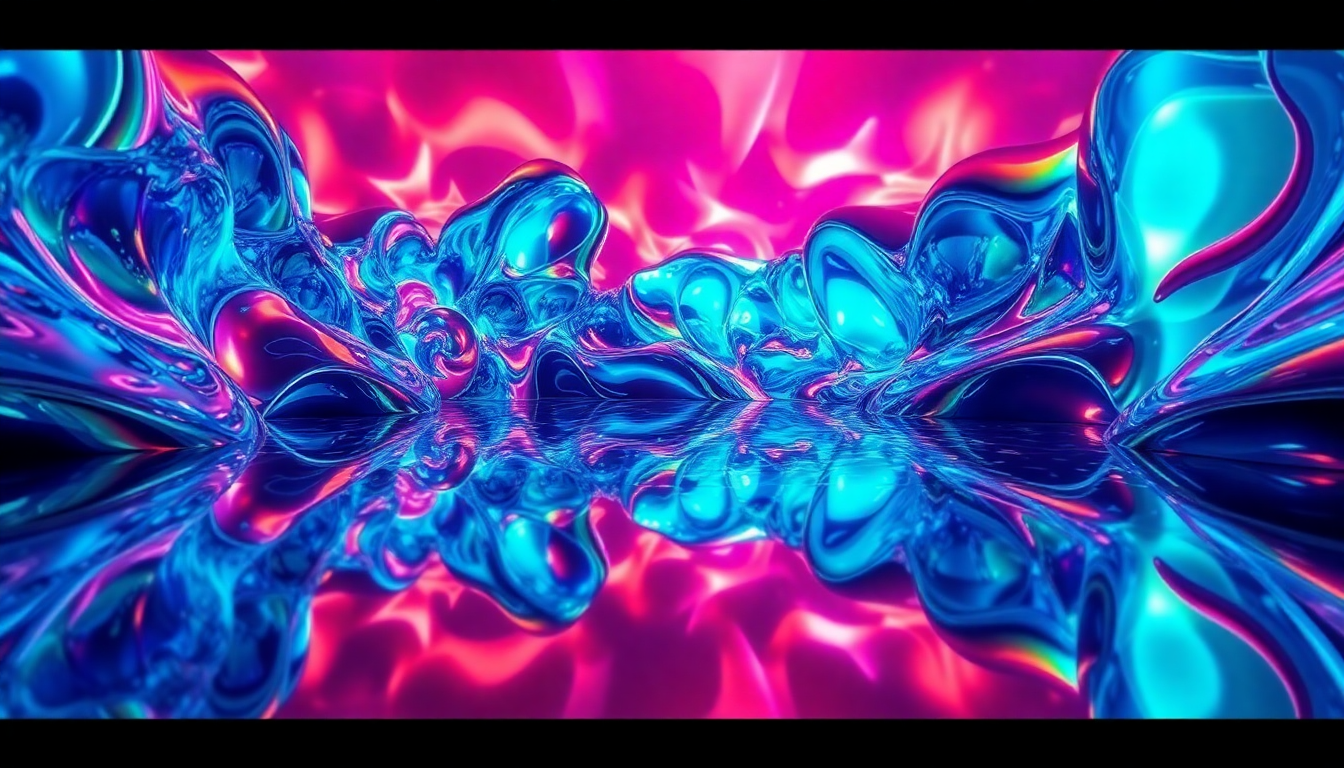 Immense Liquid Chrome Morphing