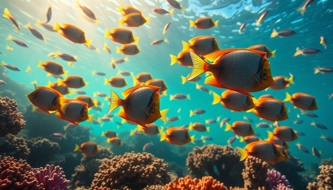 Wondrous Coral Reef Vibrant