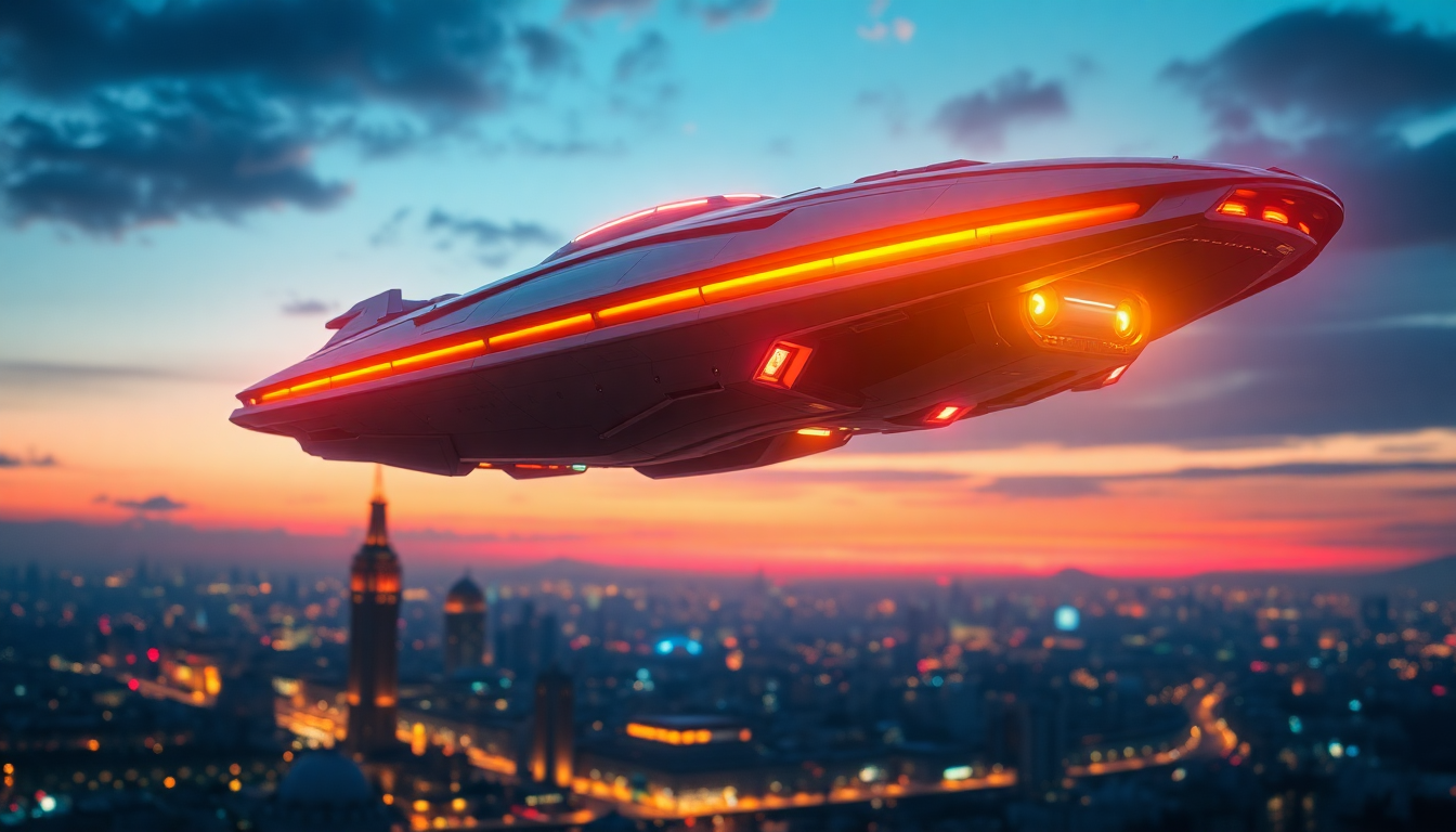 Vibrant Alien First Contact