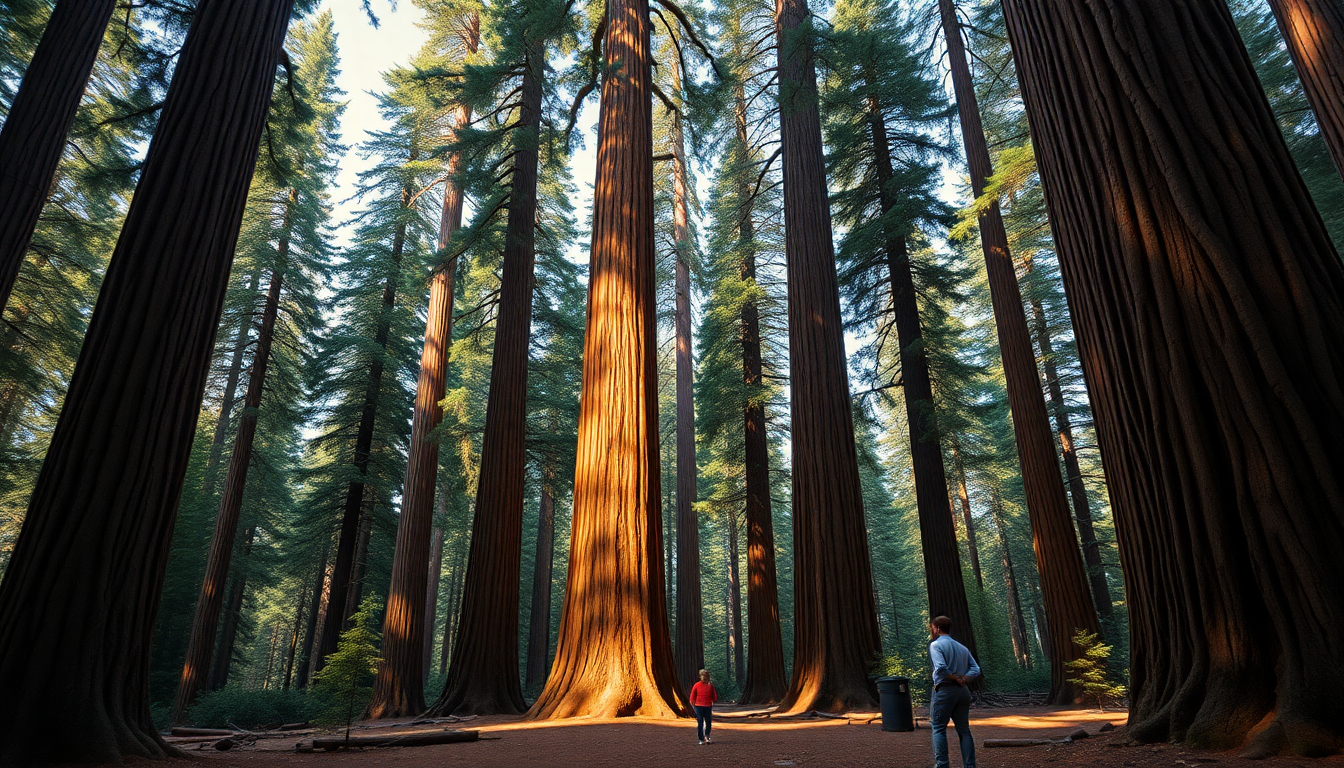 Delicate Sequoia Grove Giant