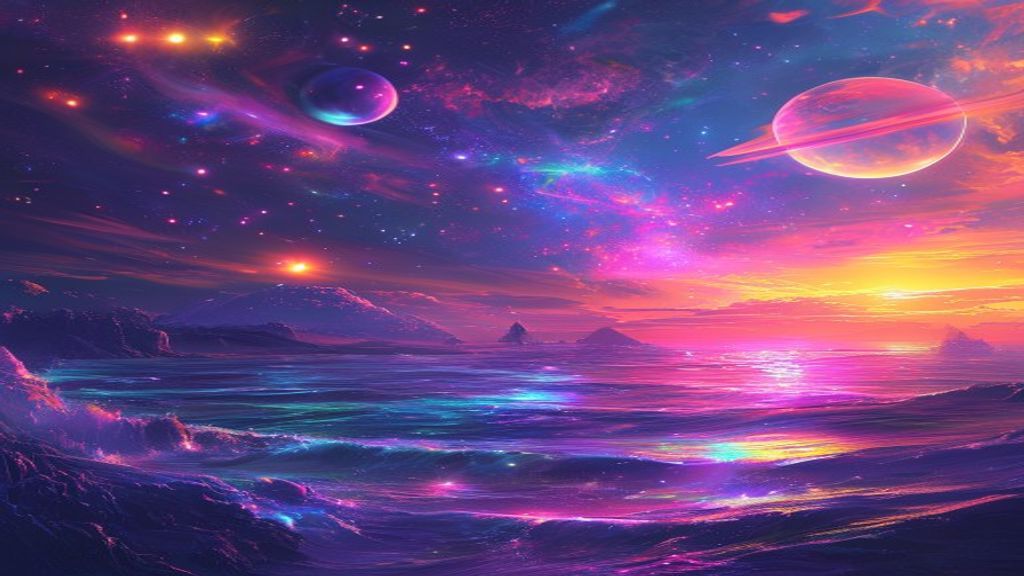 Infinite Binary Star System