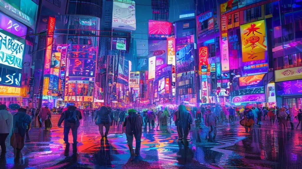 Splendid Tokyo Shibuya Future Neon Dreams