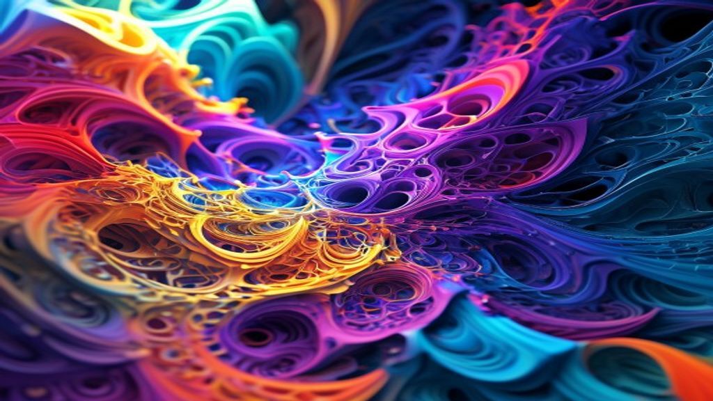 Vibrant Fractal Zoom Infinite