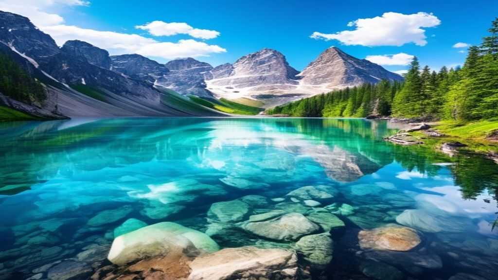 Wondrous Canadian Rockies Moraine Reflections