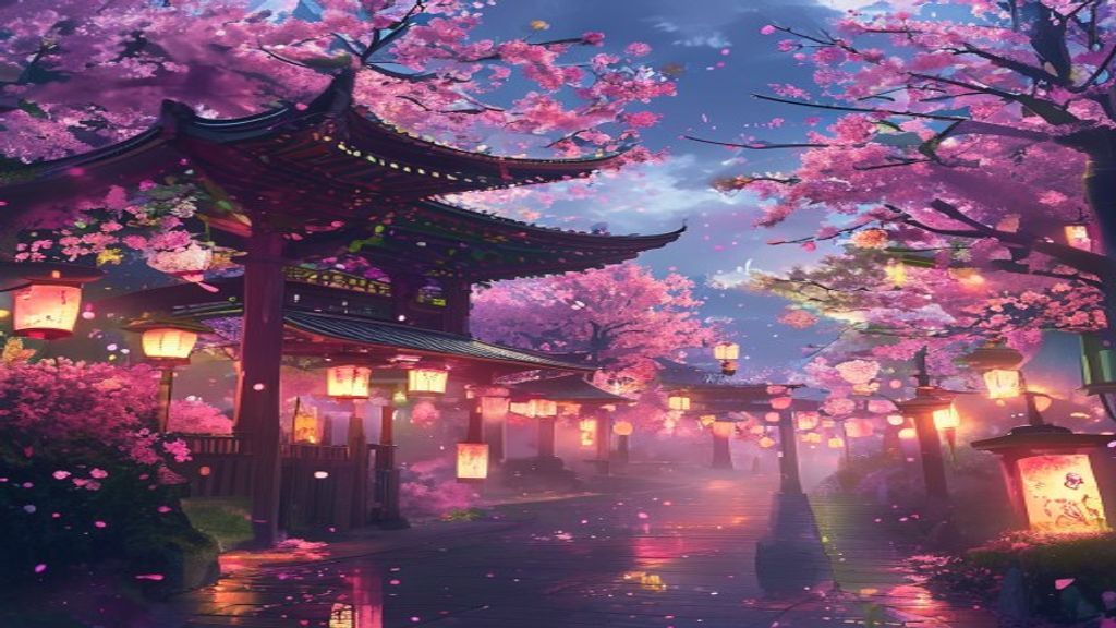 Pristine Cherry Blossom Festival Magic