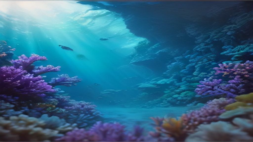 Haunting Coral Reef Vibrant