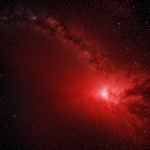 A breathtaking view of a dying red giant star, showcasing its vibrant colors and intricate details, illustrating the beauty and mystery of stellar evolution.