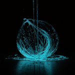 A mesmerizing display of fluid neon liquid shapes on a black background, showcasing vibrant colors and dynamic forms that captivate the viewer's imagination.