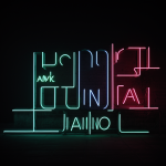 A vibrant neon typography image featuring an inspirational quote, showcasing glowing letters in various colors to ignite creativity and motivation.