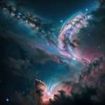 A stunning view of the star nursery in the Orion Nebula, showcasing vibrant colors and intricate cosmic details, perfect for astronomy enthusiasts.
