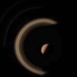 A stunning 4K image of Saturn's glowing rings, showcasing their intricate details and vibrant colors, perfect for space enthusiasts and cosmic explorers.