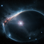 A Wolf-Rayet star glowing intensely, showcasing its unique characteristics and the massive energy it emits into the cosmos.