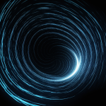 A stunning visualization of a wormhole tunnel, showcasing the mysterious and captivating nature of these space-time phenomena, perfect for exploring interstellar travel concepts.