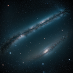 A breathtaking view of distant galaxies, showcasing the vast and mysterious wonders of the universe with vibrant cosmic colors and starry skies.