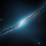 An intricate abstract fractal space pattern showcasing cosmic beauty, blending art and mathematics in a mesmerizing visual display.